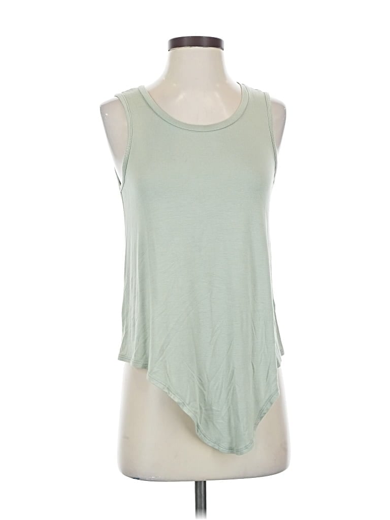 Pre-owned Antistar Tank Top Green Halter Neckline Tops