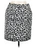 Marc by Marc Jacobs Animal Print Silver White Casual Skirt Size 30 waist (estimated) - photo 1