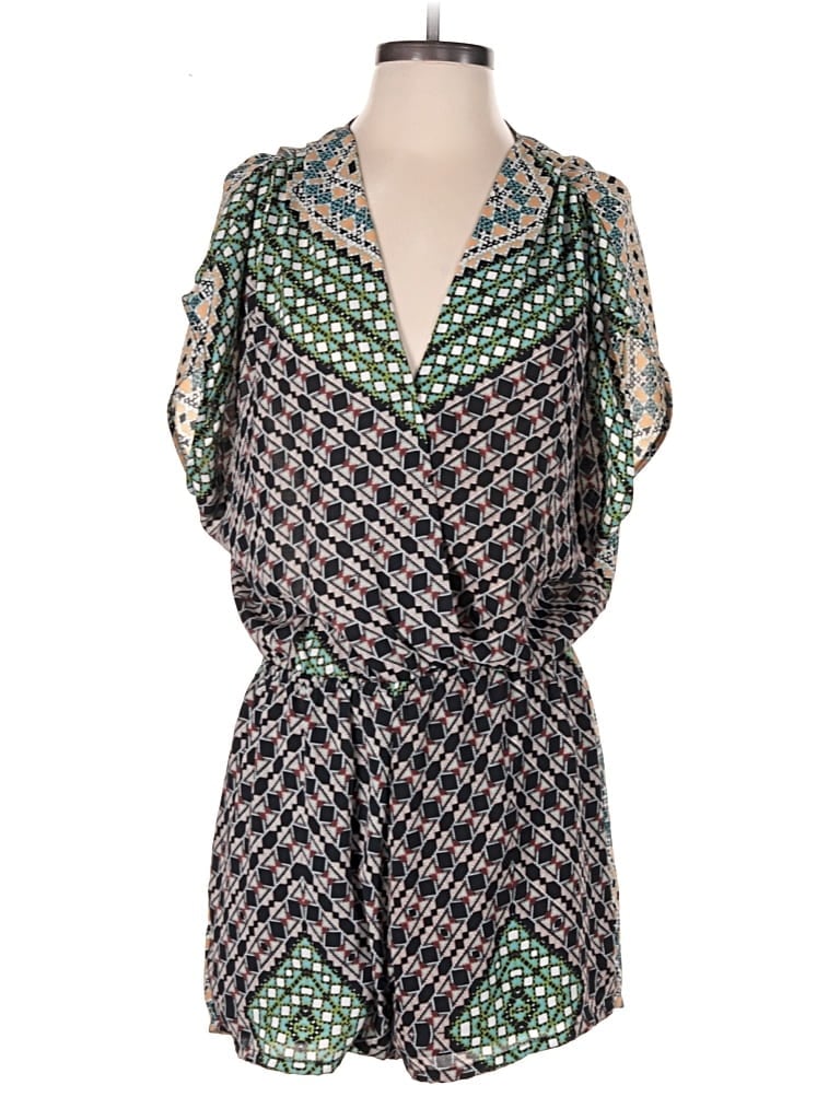 Pre-owned Eight Sixty Romper In Green