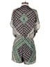 Eight Sixty 100% Polyester Tweed Green Romper Size M - photo 2
