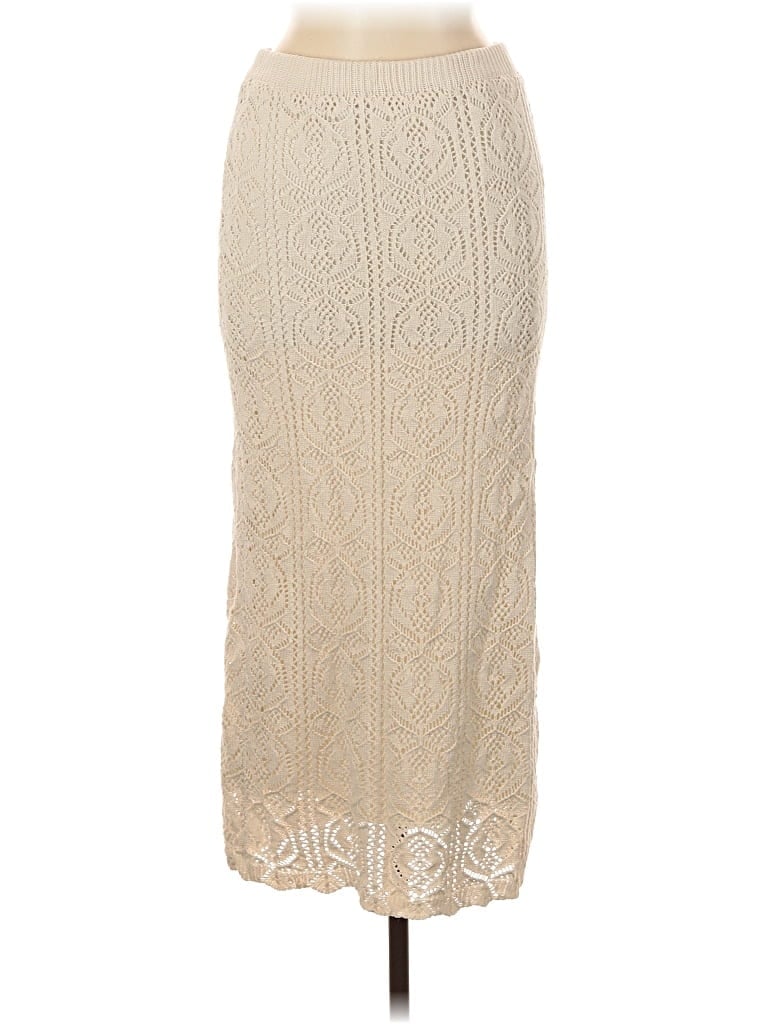 Pre-owned Freshman 1996 Formal Skirt In White