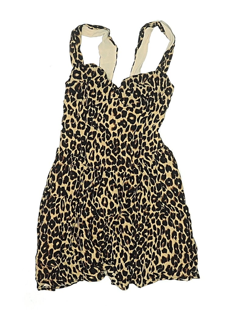 Pre-owned Reformation Cocktail Dress In Brown