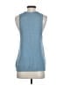 Vince. 100% Cotton Blue Sweater Vest Size XS - photo 2