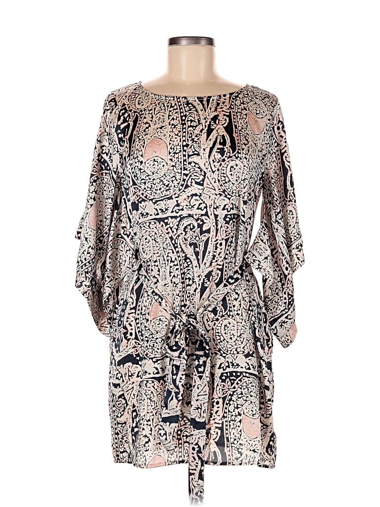 Pre-owned Ark & Co. Casual Dress In Blue