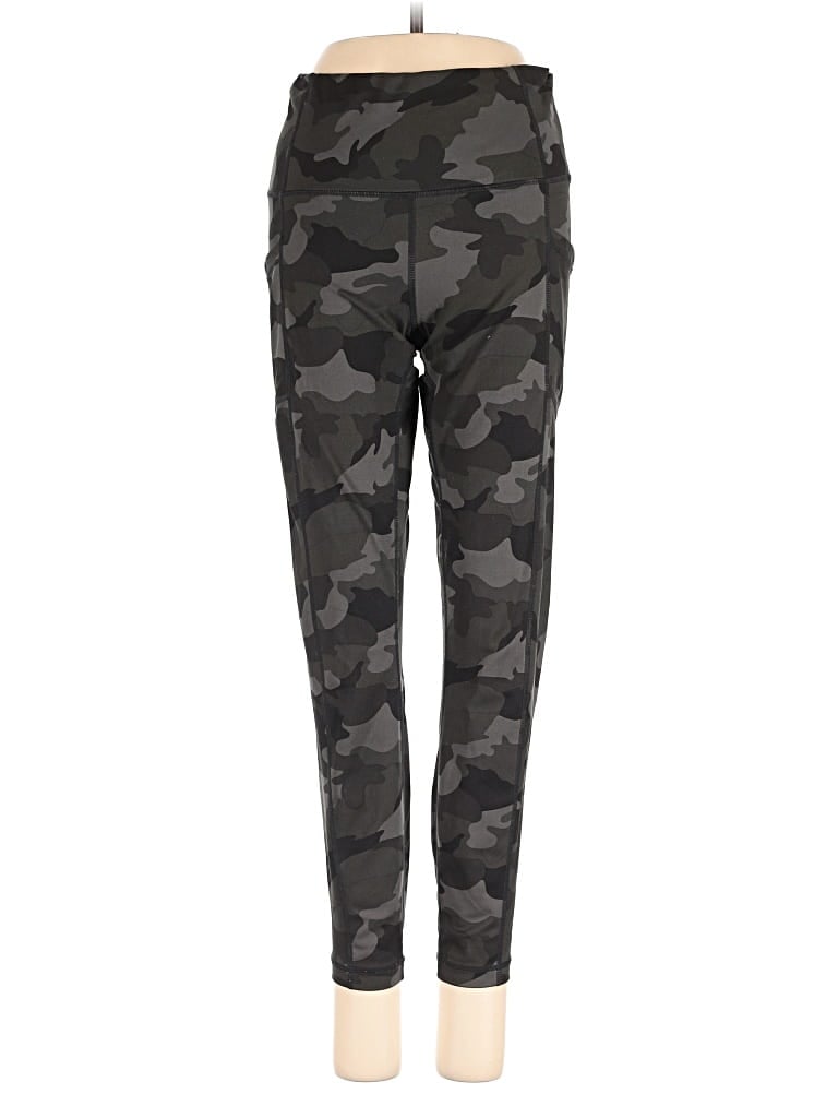 Pre-owned Yogalicious Active Pants In Gray