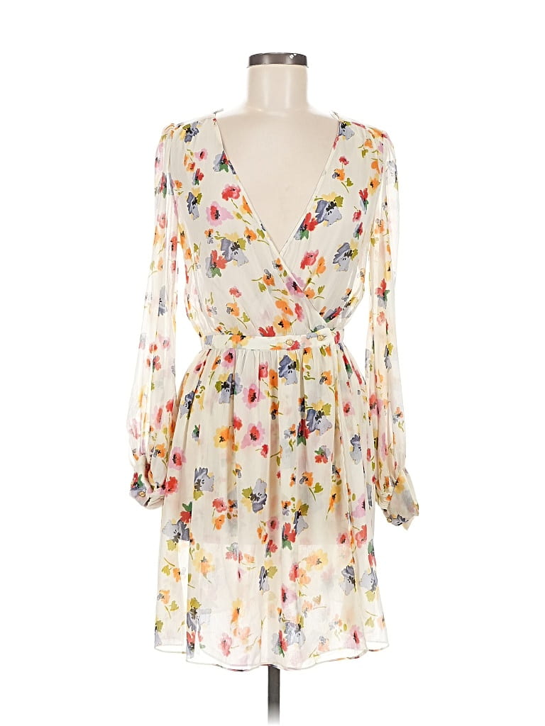 Pre-owned Zara Cocktail Dress In White