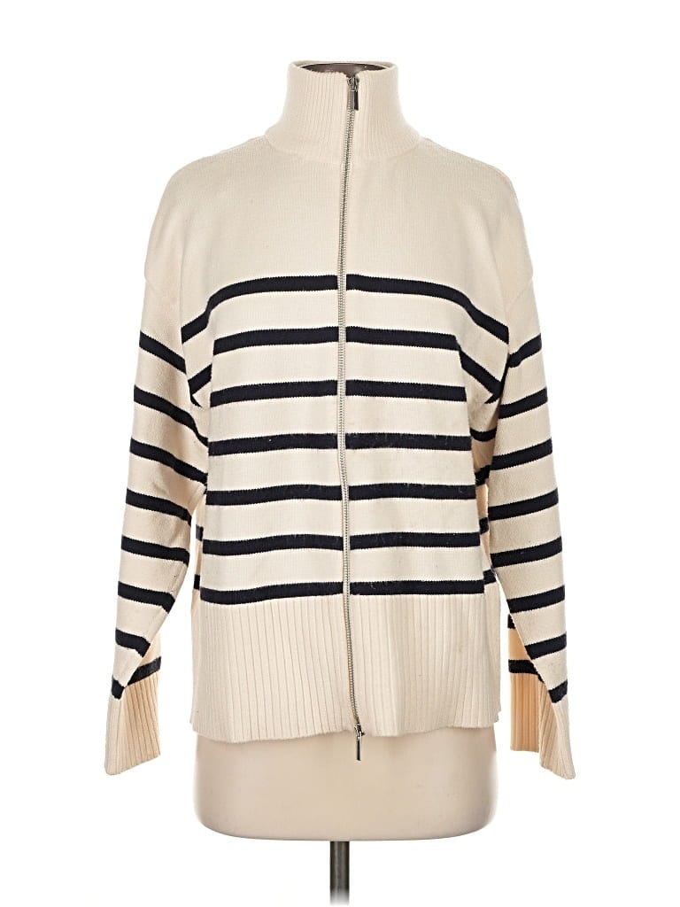 Pre-owned Zara Turtleneck Sweater In White