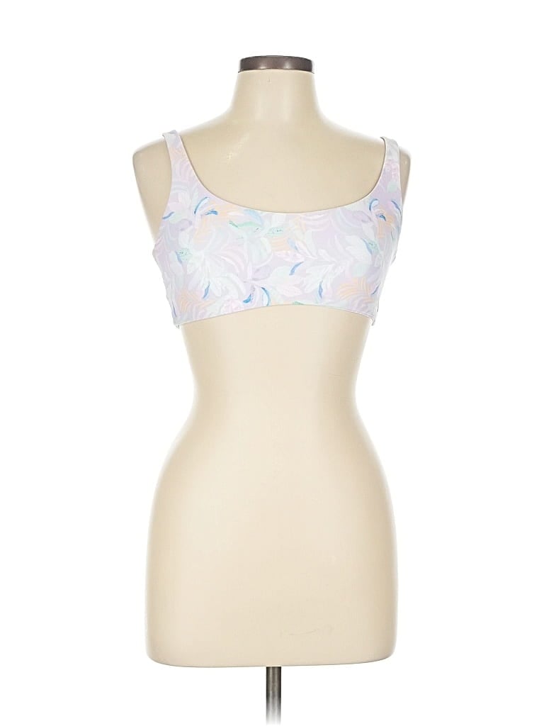 Pre-owned Skatie Tank Top Ivory Strapless Neckline Tops In White