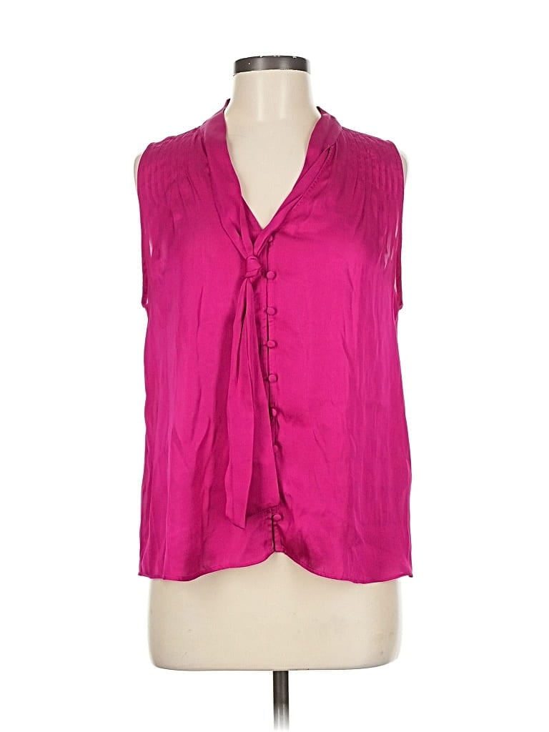 Pre-owned Banana Republic Sleeveless Blouse In Pink