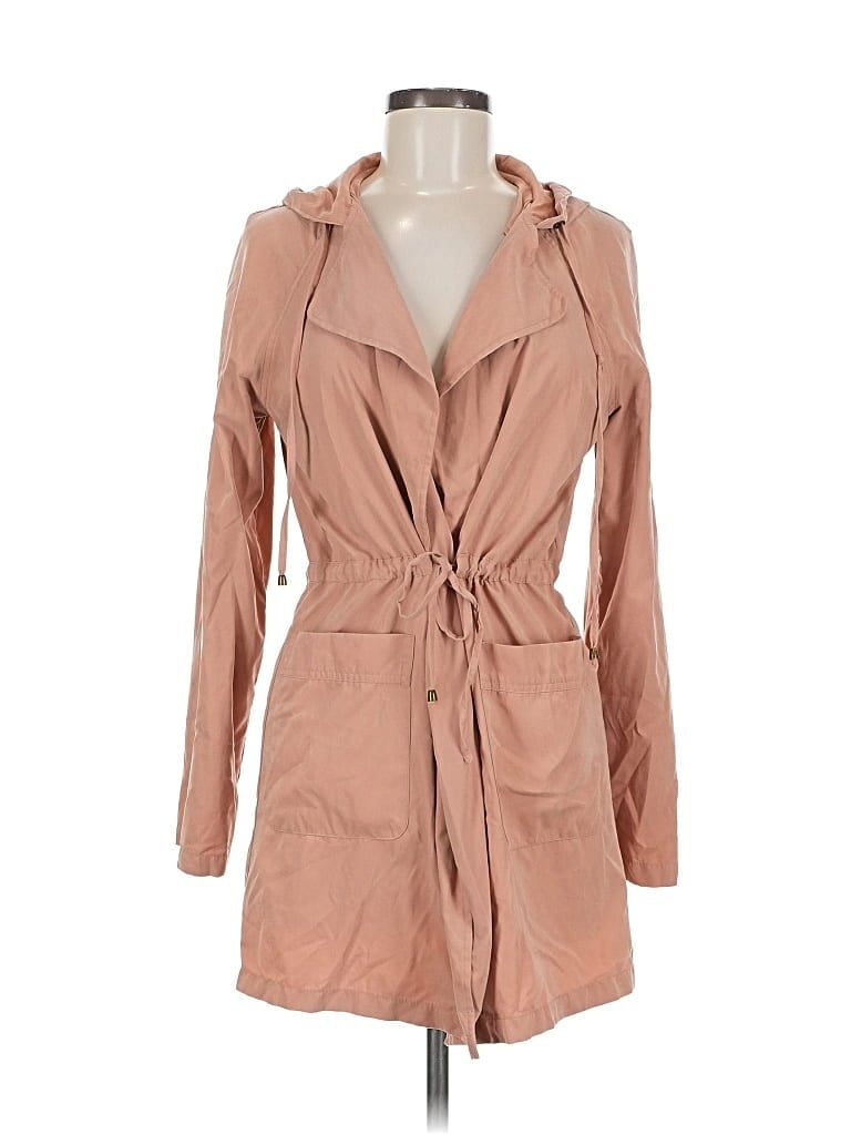 Pre-owned Love Tree Trenchcoat In Brown