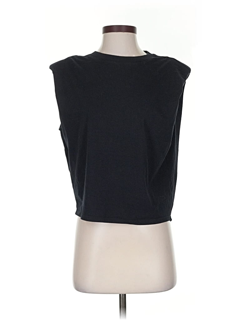 Pre-owned Babaton Sleeveless T-shirt In Black