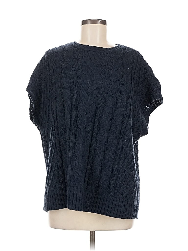 Pre-owned Jjill Pullover Sweater In Blue