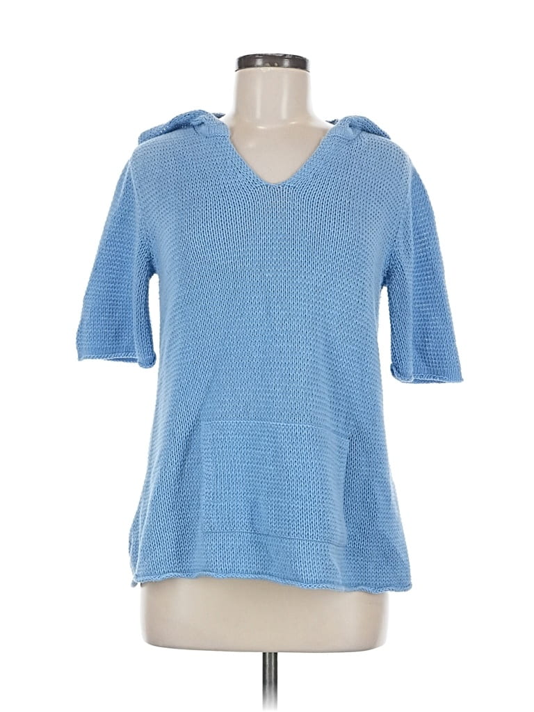 Pre-owned Jjill Pullover Sweater In Blue