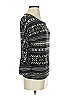 Chloe K Print Black Pullover Sweater Size XS - photo 4