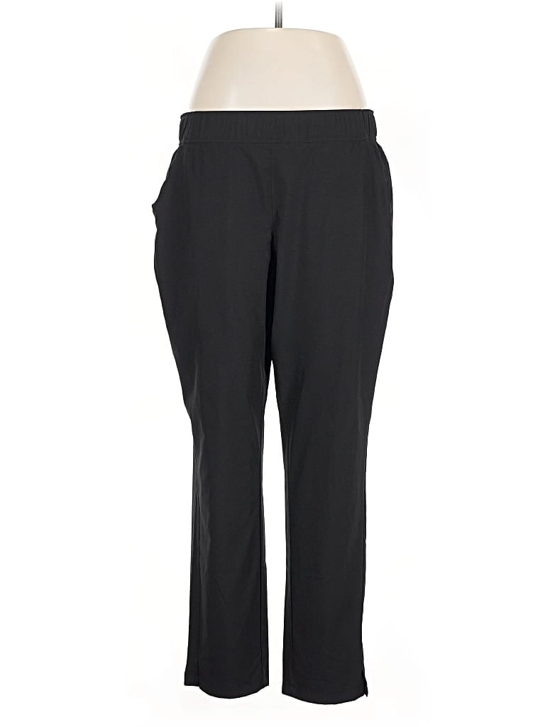 Pre-owned Eddie Bauer Dress Pants In Black