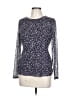 CATHERINE Catherine Malandrino Blue Long Sleeve Blouse Size L - photo 1