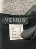Venus 100% Polyester Metallic Black Short Sleeve Top Size 12 - photo 7
