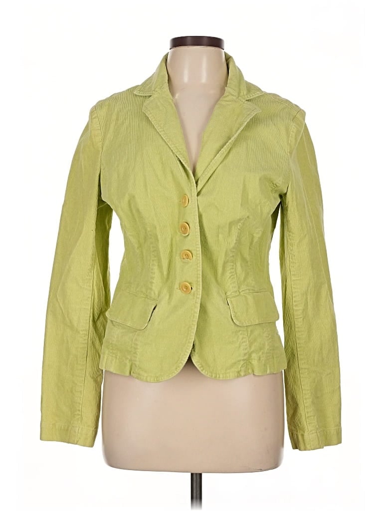 Pre-owned Context Blazer Jacket In Green