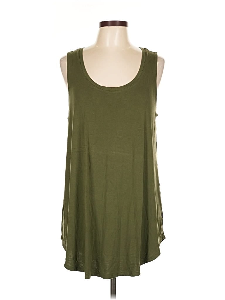 Pre-owned Old Navy Sleeveless T-shirt In Green
