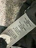 David Lerner 100% Polyurethane Metallic Black Shorts Size S - photo 4