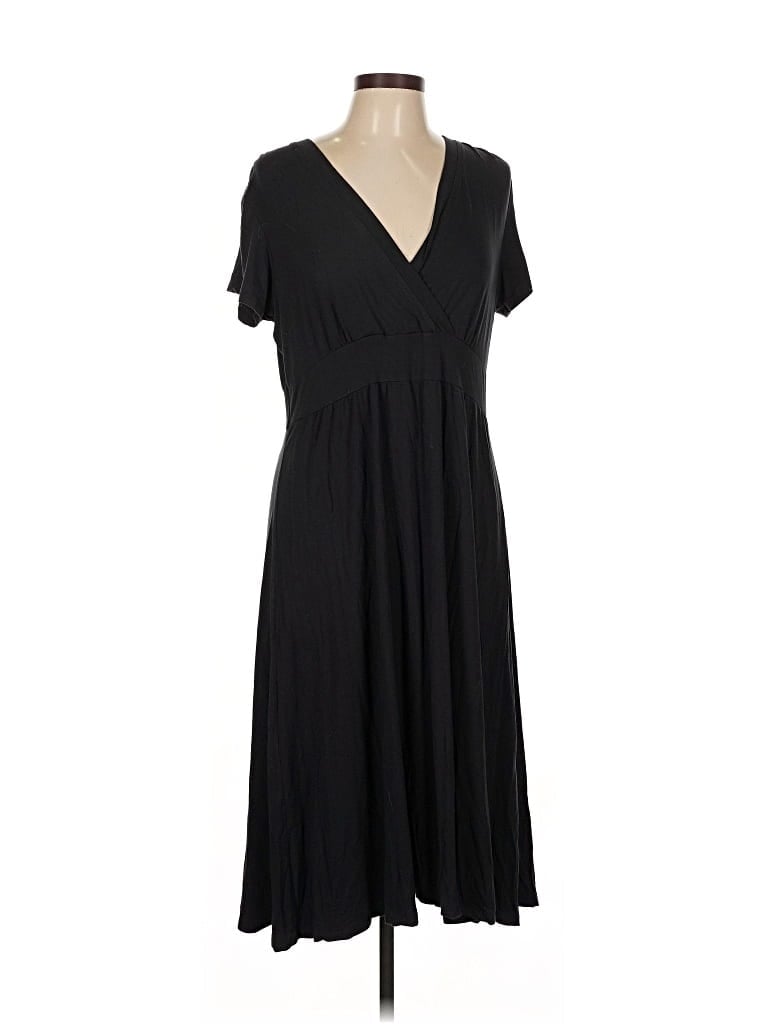 Pre-owned L.l.bean Casual Dress In Black