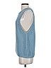 Vince. 100% Cotton Blue Sweater Vest Size XS - photo 5