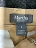 Martha Stewart Solid Tan Khakis Size 4 - photo 7