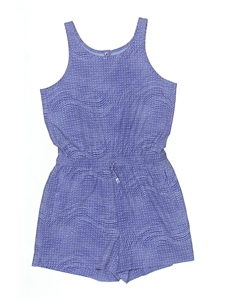 Pre-owned Athleta Girl Kids' Romper In Blue