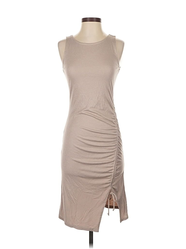 Pre-owned Grace Casual Dress In Brown