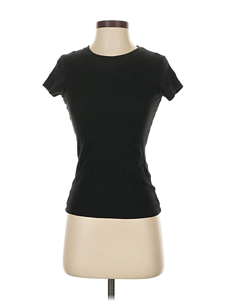 Pre-owned Club Monaco Short Sleeve T-shirt In Black