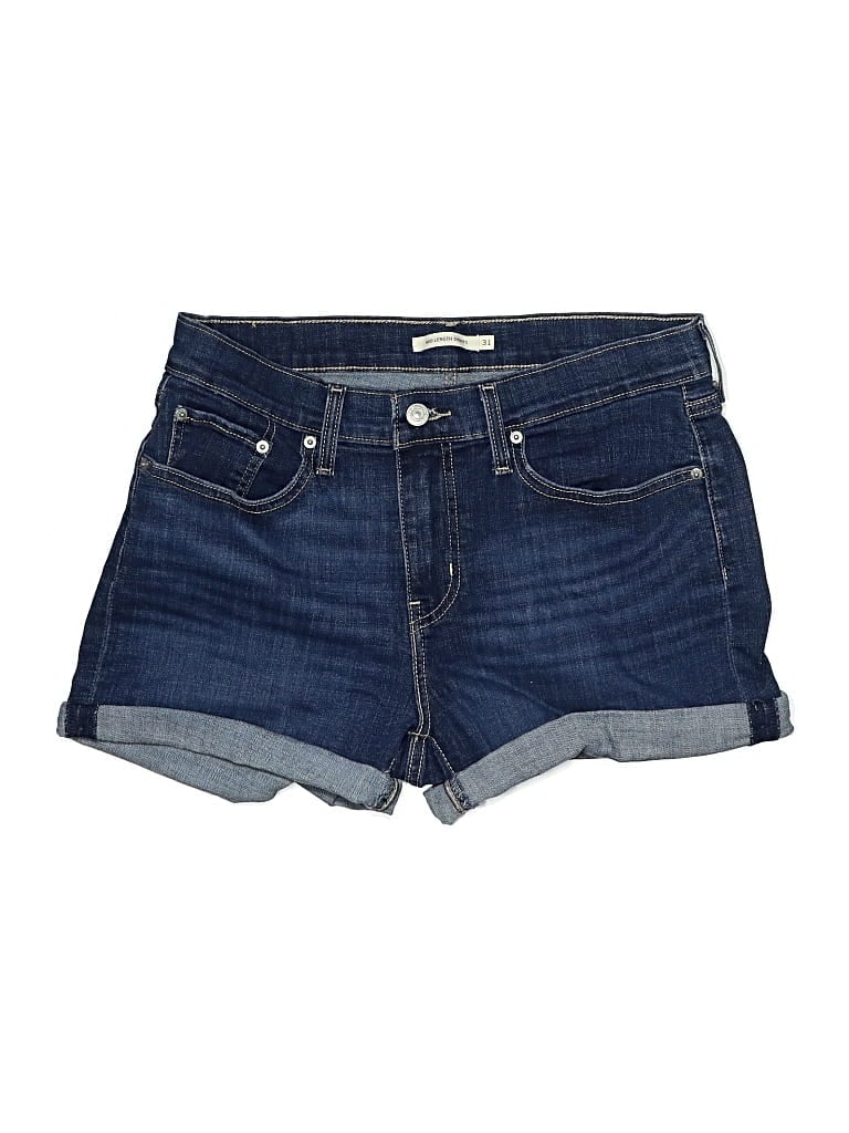 Pre-owned Levi's Denim Shorts In Blue
