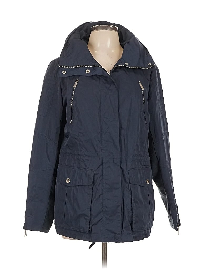 Pre-owned Bcbgeneration Raincoat In Blue