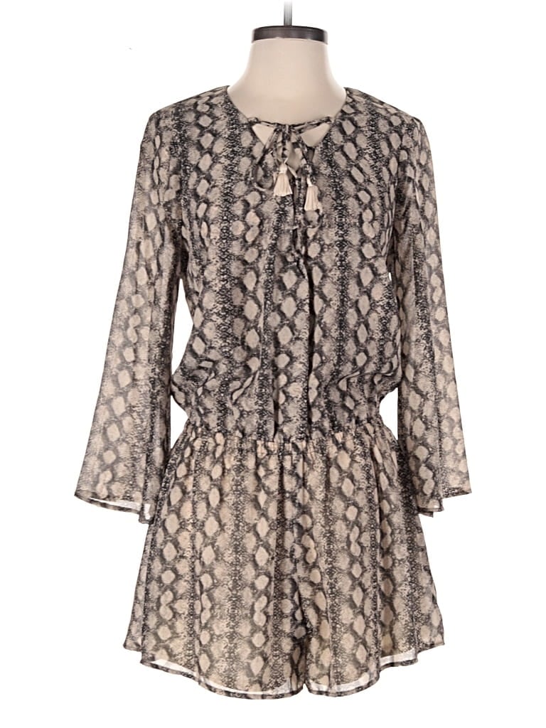 Show Me Your Mumu Romper In Gray