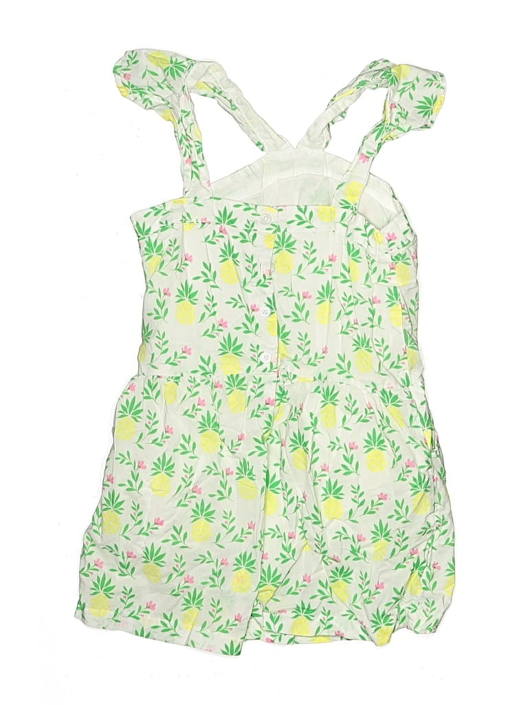 Pre-owned Janie And Jack Kids' Romper In Green