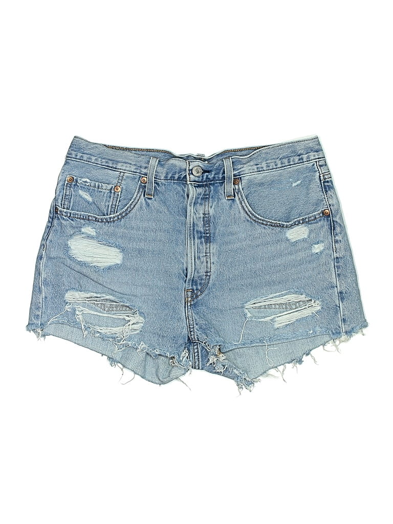 Pre-owned Levi's Denim Shorts In Blue