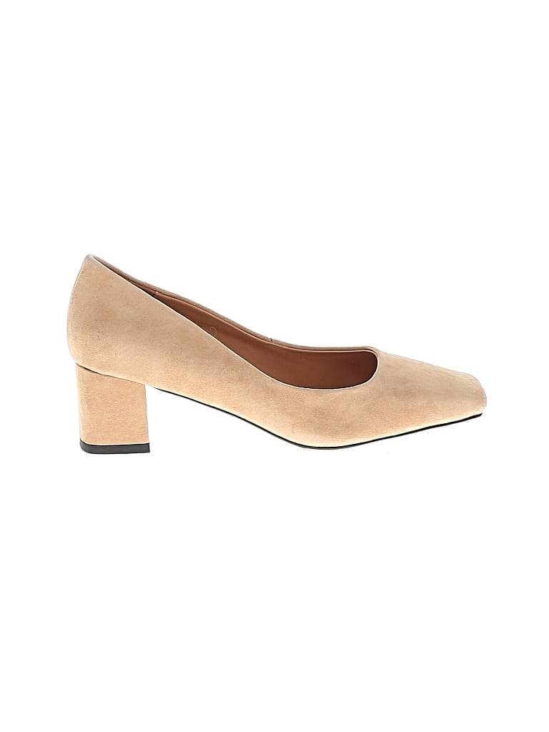 Pre-owned Assorted Brands Heels In Brown