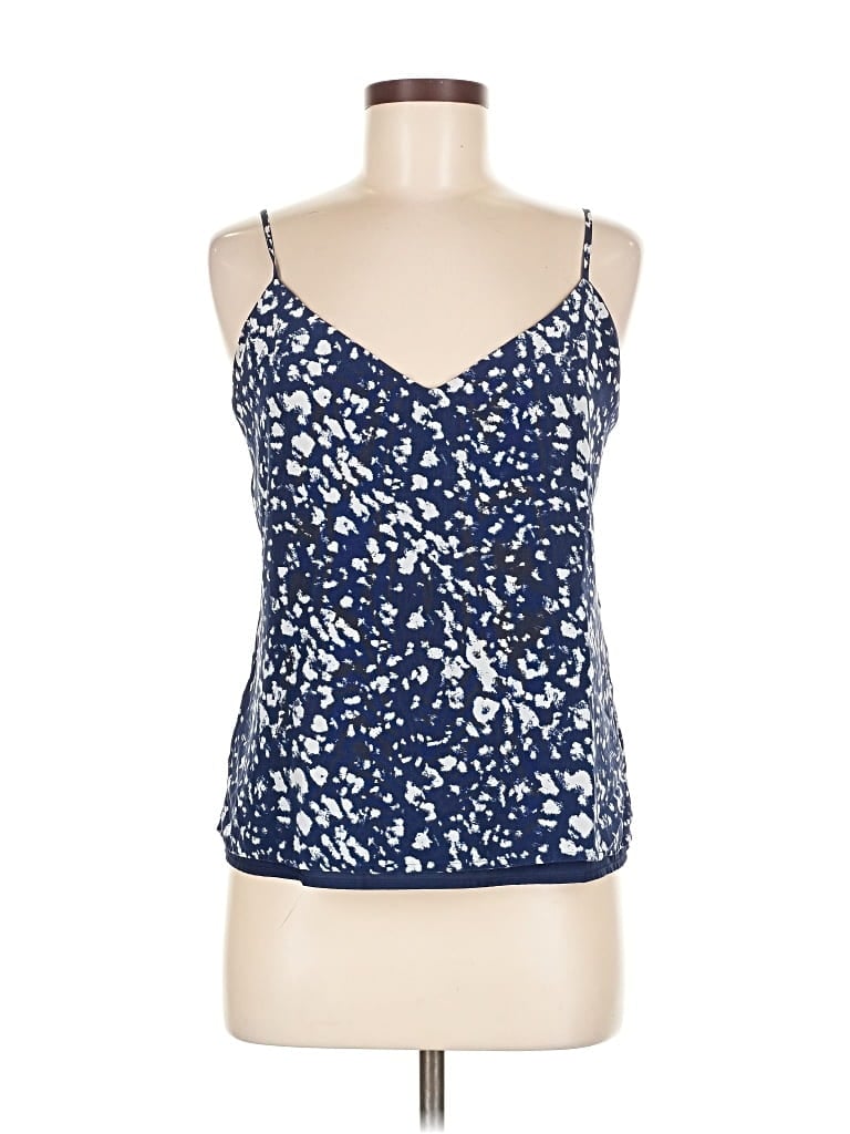 Pre-owned L'agence Sleeveless Top Blue Sweetheart Neckline Tops