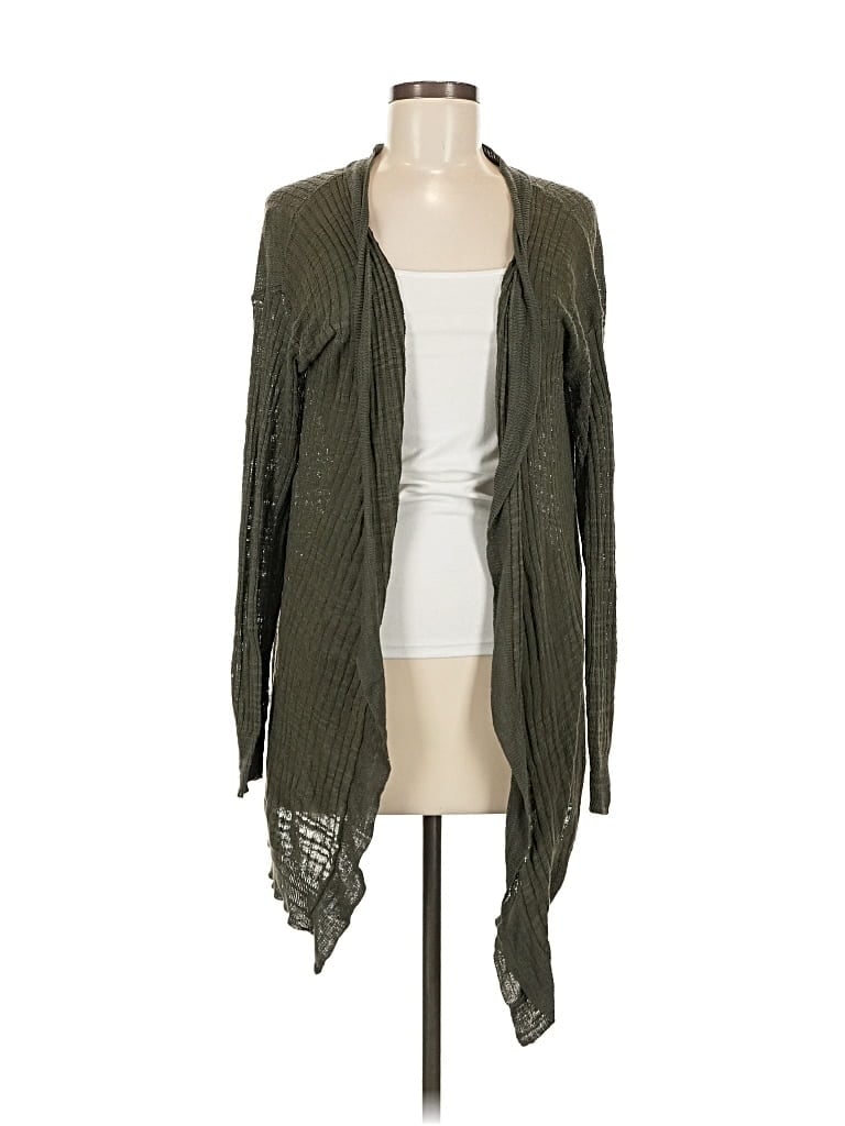 Pre-owned Susina Cardigan Sweater In Green