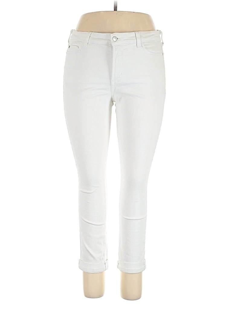 Pre-owned Nydj Jeans In White