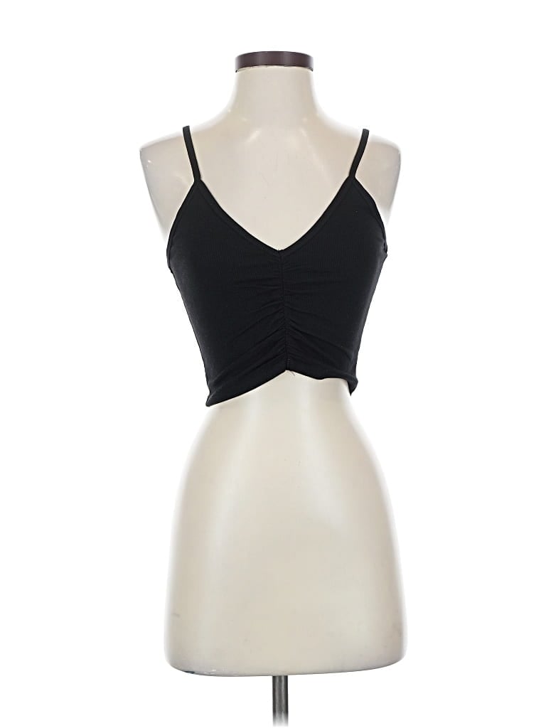 Full Tilt Tank Top Black Strapless Neckline Tops In Black