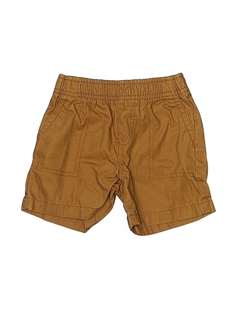 Pre-owned Unbranded Kids' Khaki Shorts In Brown