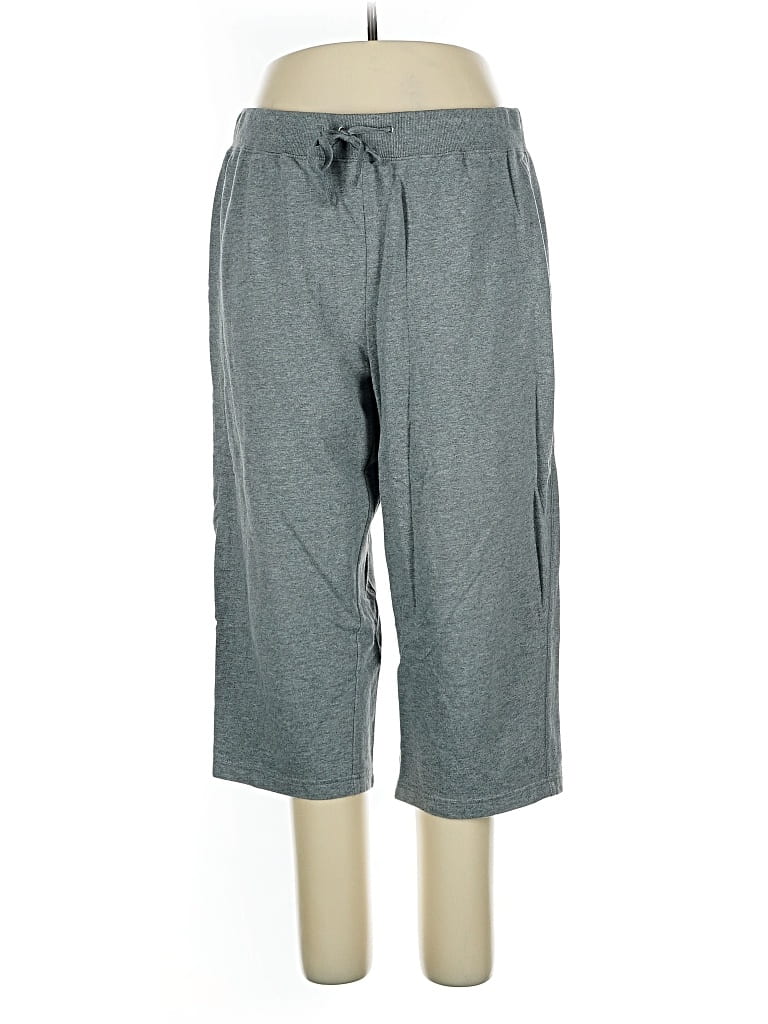 Pre-owned Sjb Active By St. John's Bay Casual Pants In Gray
