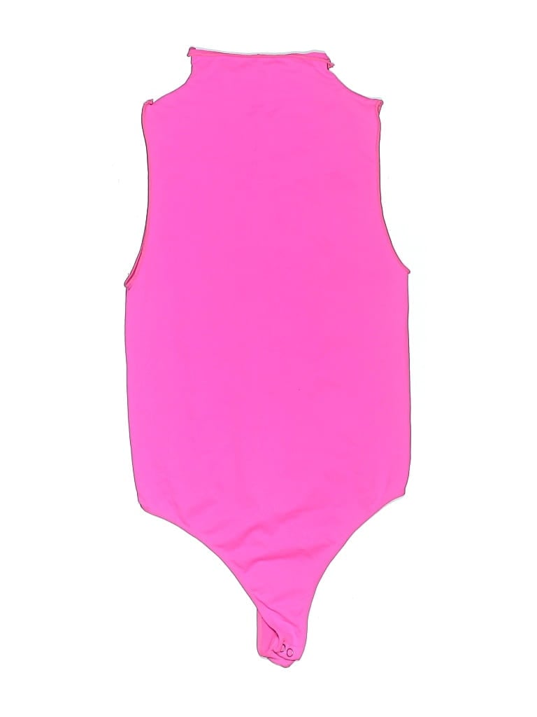 Pre-owned Good American Bodysuit In Pink