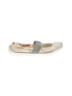 Assorted Brands Silver White Flats Size EU 27 / US 10-10 1/2 (kids) - photo 1