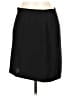 John Meyer 100% Polyester Solid Black Casual Skirt Size L (estimated) - photo 2