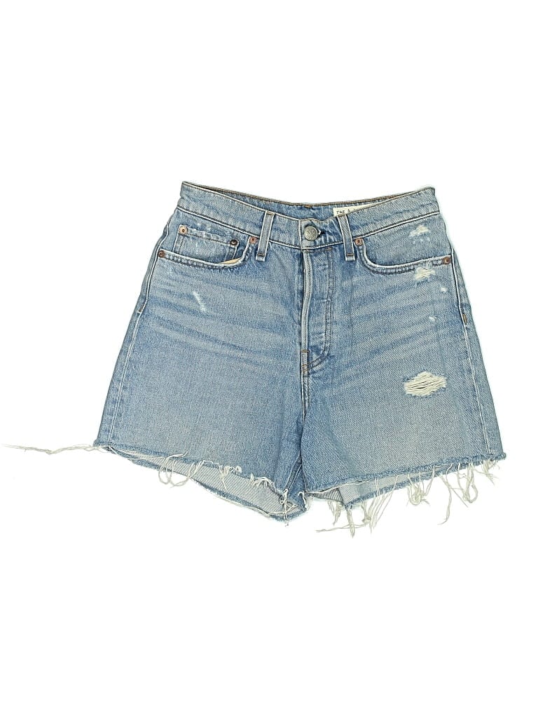 Pre-owned Rag & Bone Denim Shorts In Blue