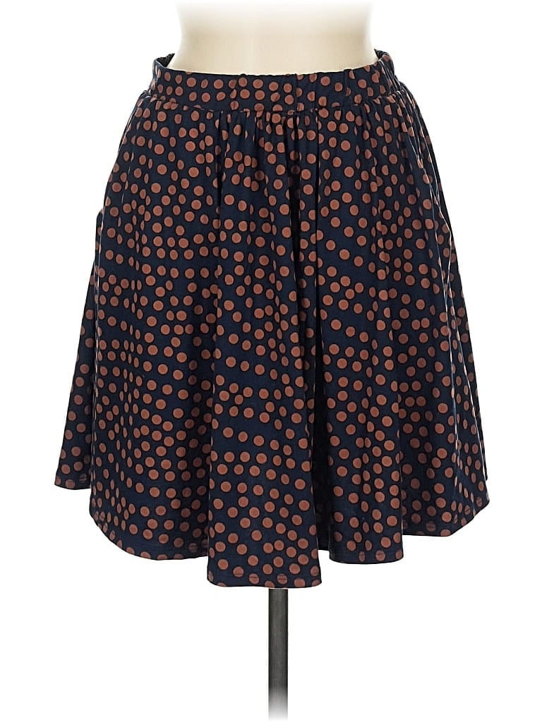 Pre-owned French Grey Casual Skirt In Blue