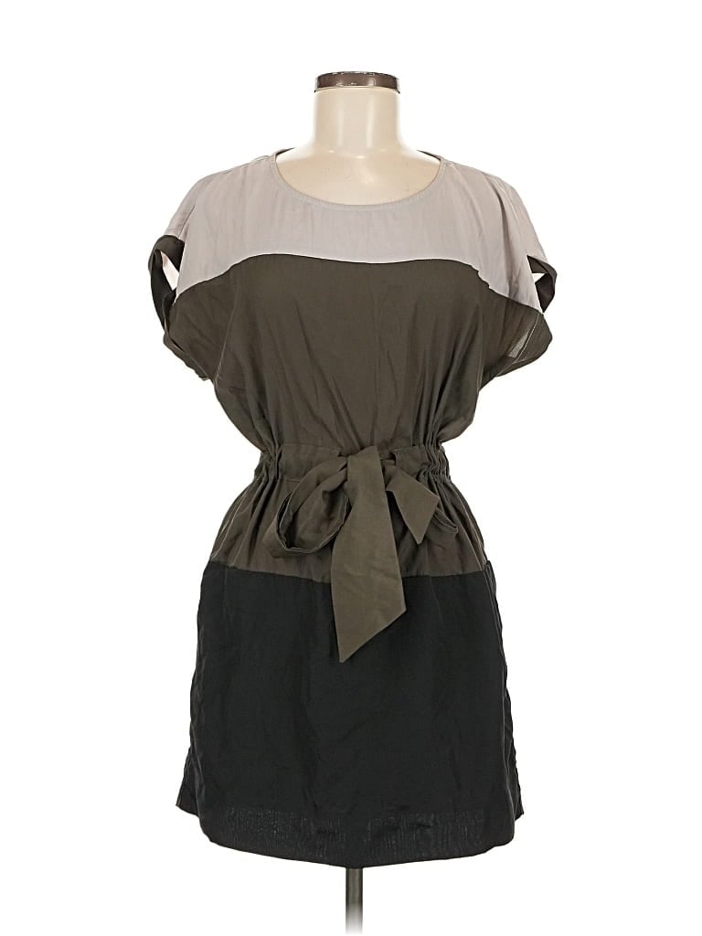 Pre-owned Ya Los Angeles Casual Dress In Gray