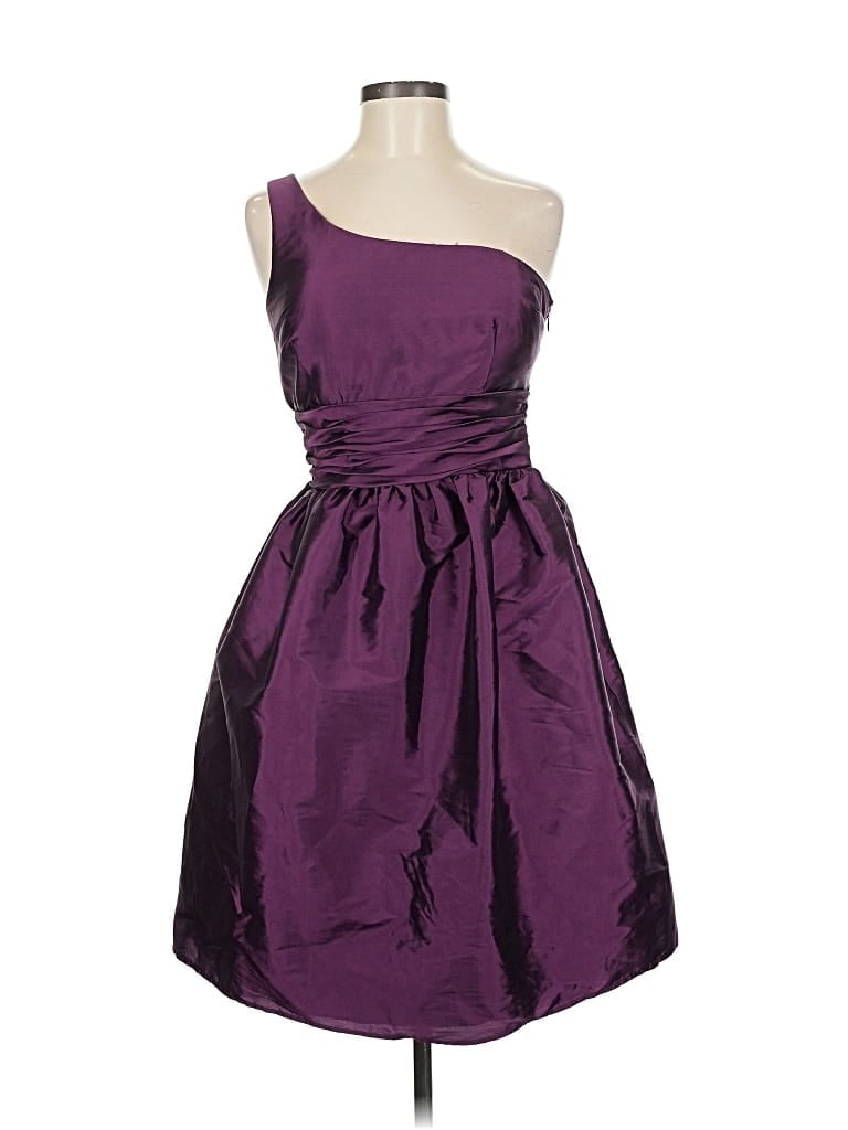 Pre-owned Eliza J Cocktail Dress In Purple