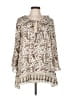 Max Studio 100% Polyester Ivory 3/4 Sleeve Blouse Size M - photo 1